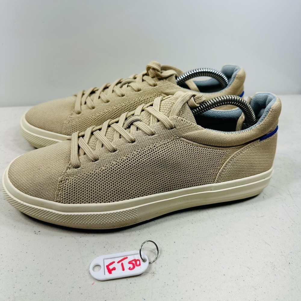 Rothy's RS01 Beige Knit Men's Sneakers